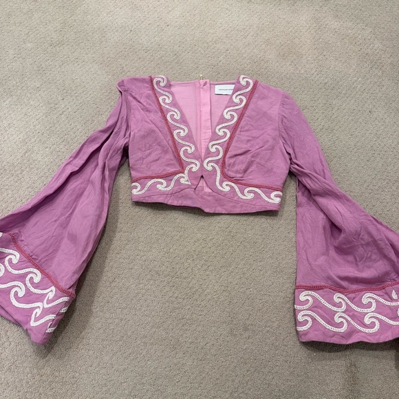 Significant Other Nara Linen Top - Picture 3 of 5